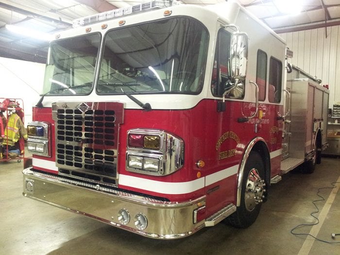 Grundy Center Fire Department Truck
